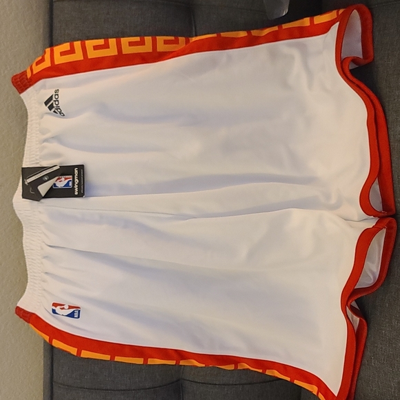 adidas Other - Golden State Warriors NBA Adidas Men Game Style Shorts Chinese New Year.
